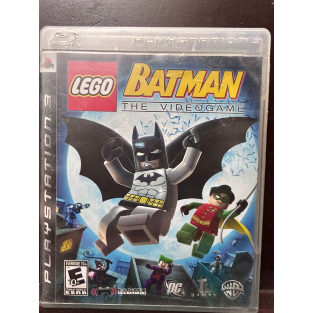 LEGO Batman The Videogame Sony PlayStation 3 PS3 Game Complete CIB BLUS-30175
